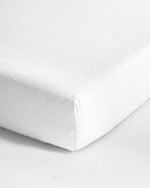 European Linen Fitted Crib Sheet - US 3343