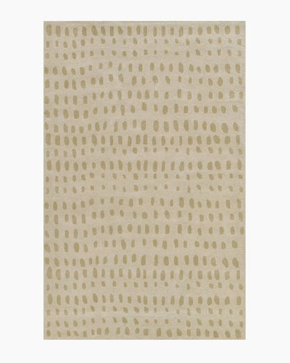 Painterly Dots Hand-Tufted Wool Rug - US 1396