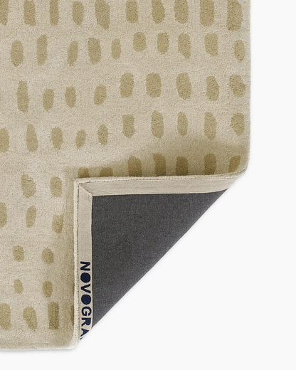 Painterly Dots Hand-Tufted Wool Rug - US 1396