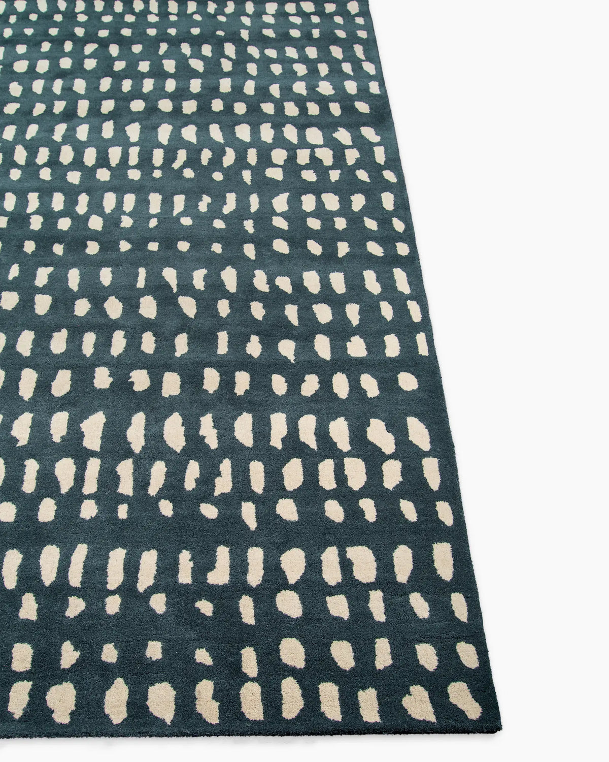 Painterly Dots Hand-Tufted Wool Rug - US 0829