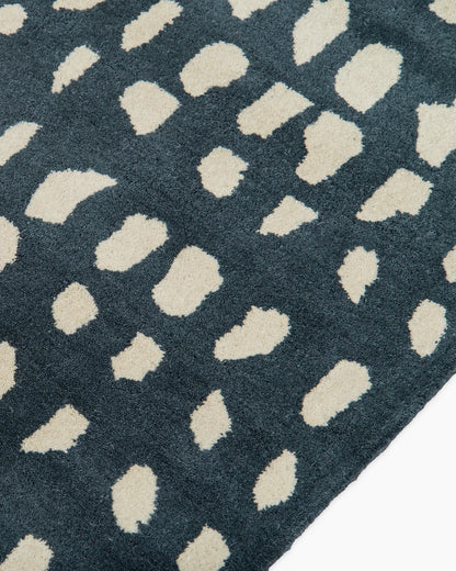 Painterly Dots Hand-Tufted Wool Rug - US 0829