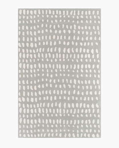 Painterly Dots Hand-Tufted Wool Rug - US 0703