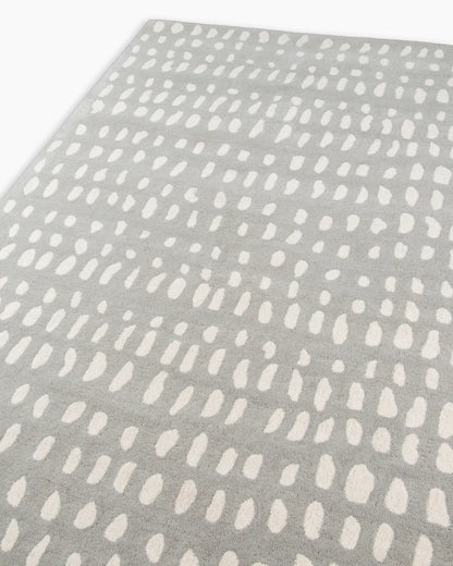 Painterly Dots Hand-Tufted Wool Rug - US 0703
