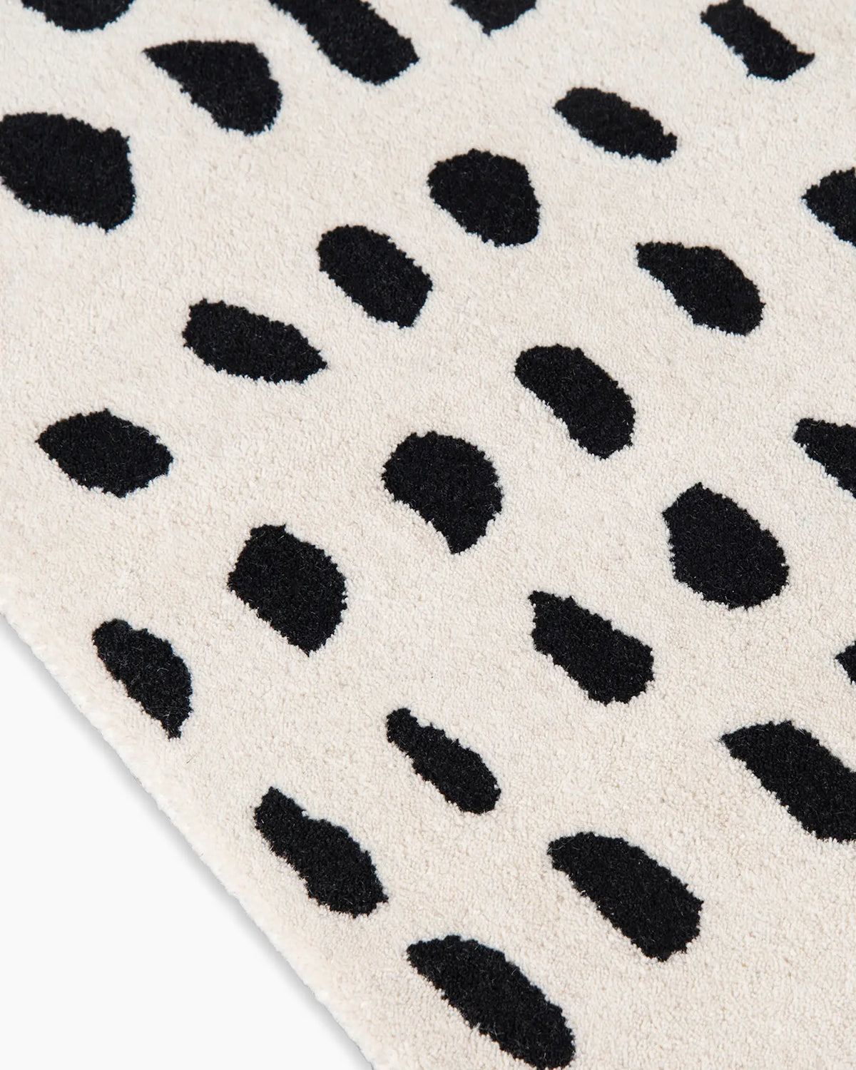 Painterly Dots Hand-Tufted Wool Rug - US 3406