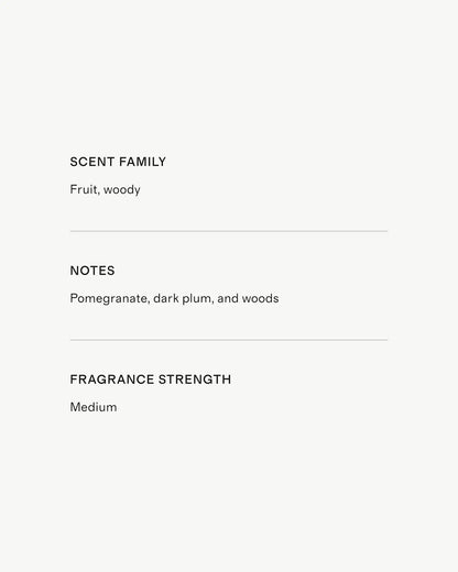 Dark Pomegranate Candle - US 1634