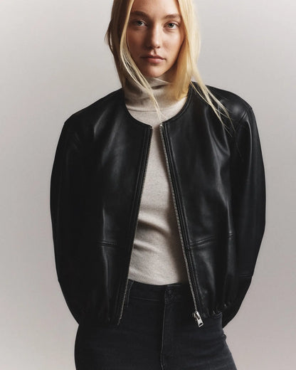Organic Cotton Micro-Rib Turtleneck - US 7093