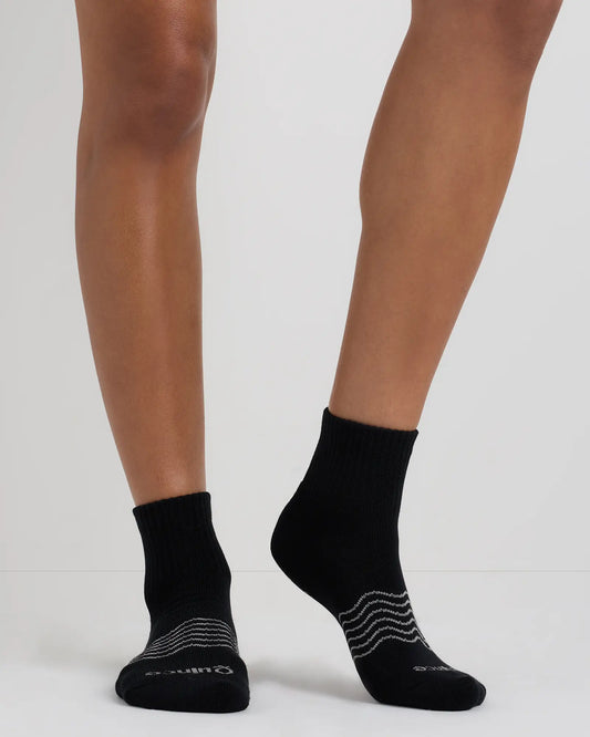 Everyday Cotton Solid Quarter Socks (4-Pack) - US 1643