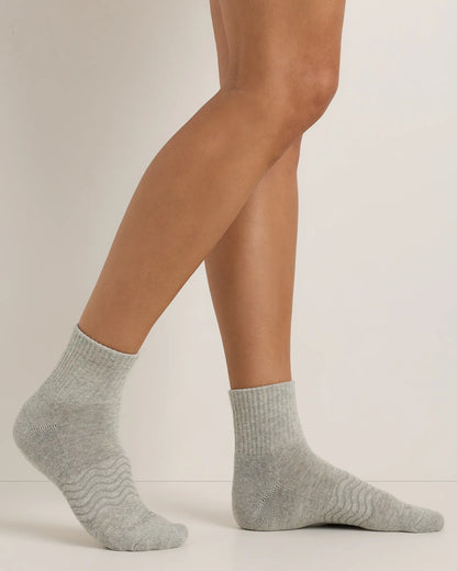 Everyday Cotton Solid Quarter Socks (4-Pack) - US 4184