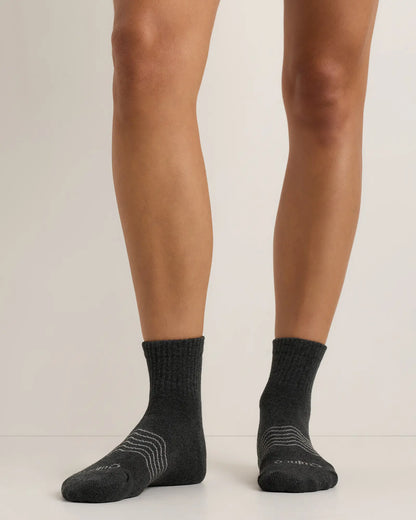 Everyday Cotton Solid Quarter Socks (4-Pack) - US 4184