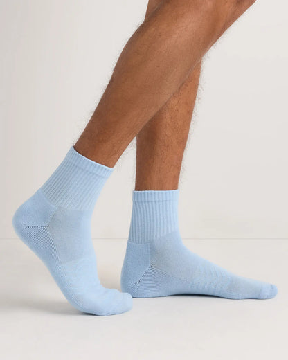 Everyday Cotton Solid Quarter Socks (4-Pack) - US 2625