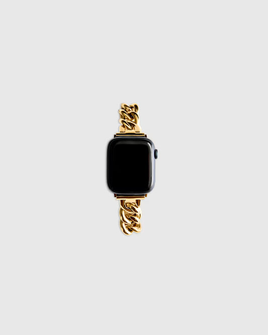 Stainless Steel Bracelet Chain Smartwatch Band - US 8121