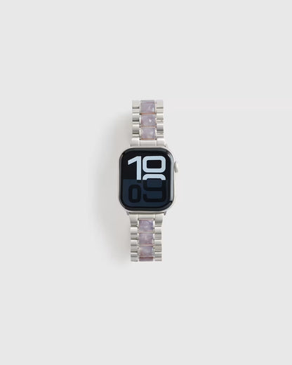 Stainless Steel & Acetate Bracelet Smartwatch Band - US 8303