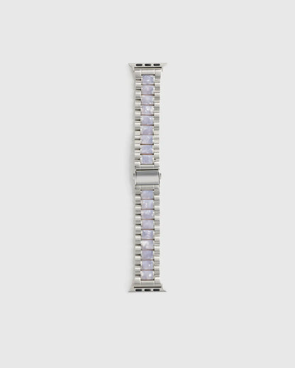 Stainless Steel & Acetate Bracelet Smartwatch Band - US 8303
