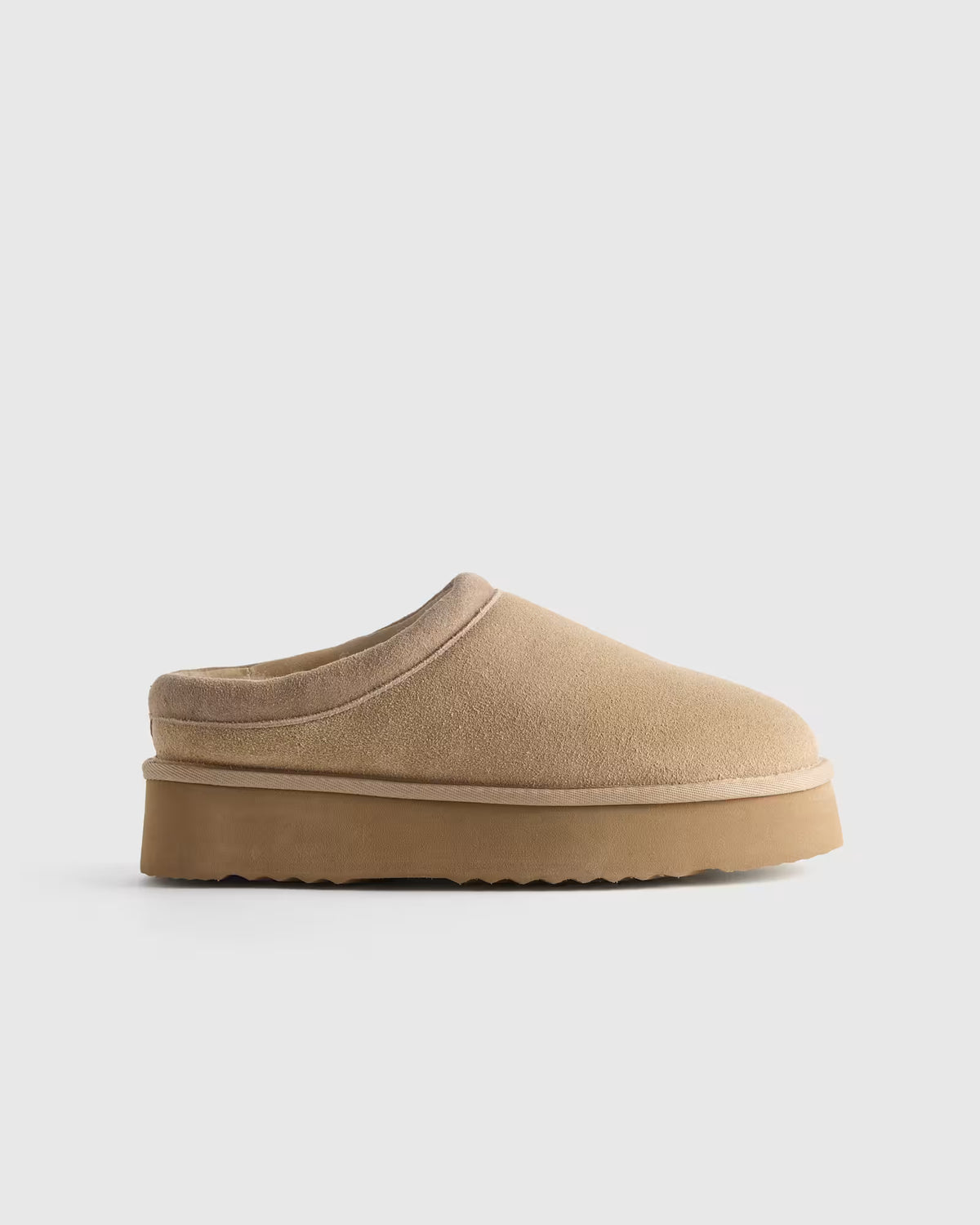 Australian Shearling Platform Clog Slipper - US 7133