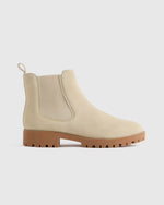Italian Suede Lug Sole Chelsea Boot - US 8581