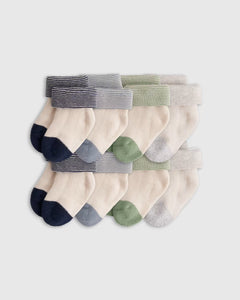 Navy/Light Blue/Green/Grey