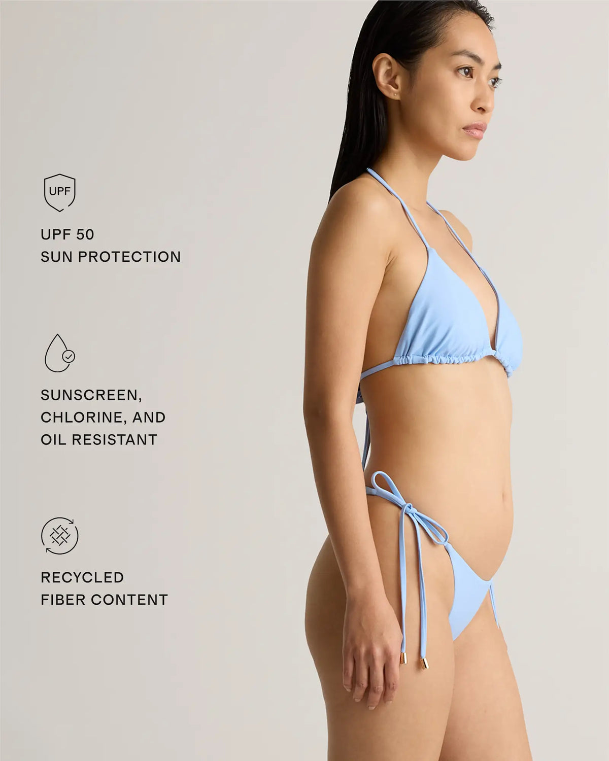 Italian Triangle Bikini Top - US 1923