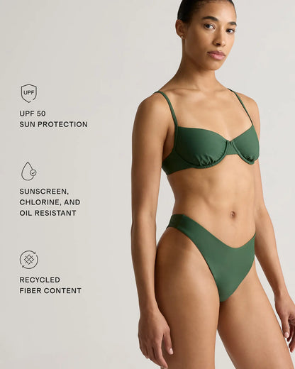 Italian High-Leg Bikini Bottom - US 3368