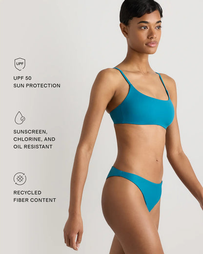 Italian Scoop Neck Bikini Top - US 0602