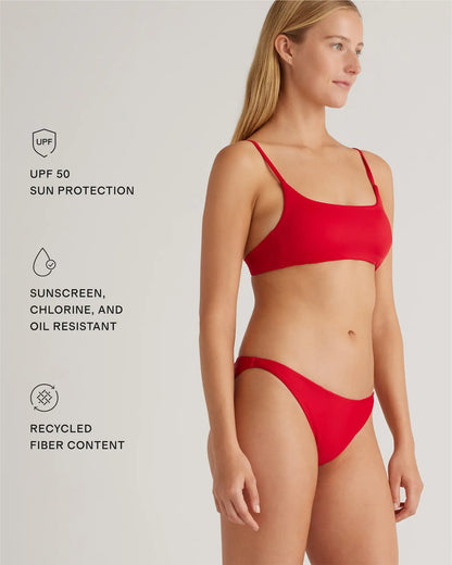 Italian Scoop Neck Bikini Top - US 0822