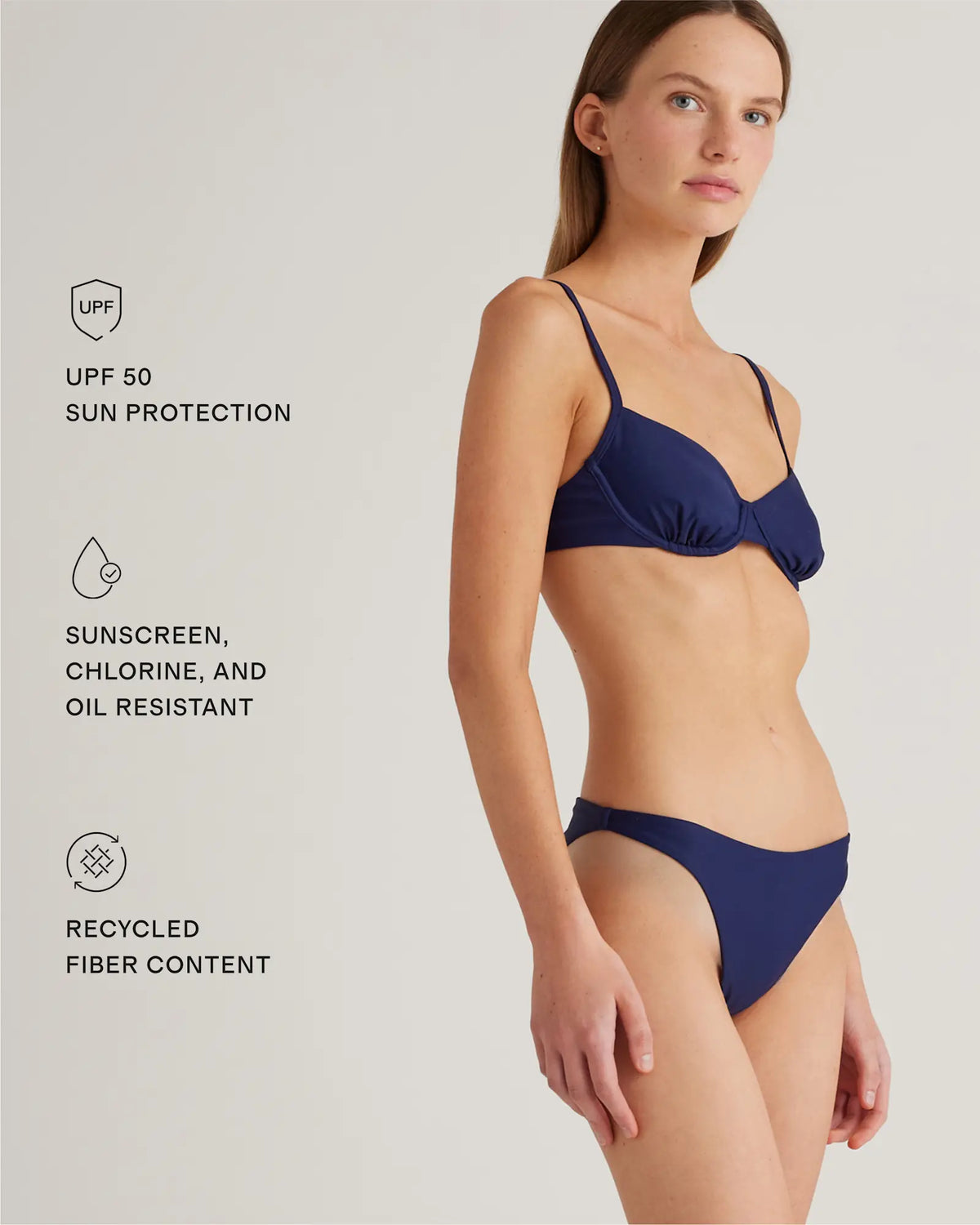 Italian Demi Bikini Top - US 1545