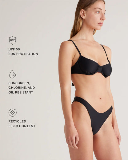 Italian High-Leg Bikini Bottom - US 6548