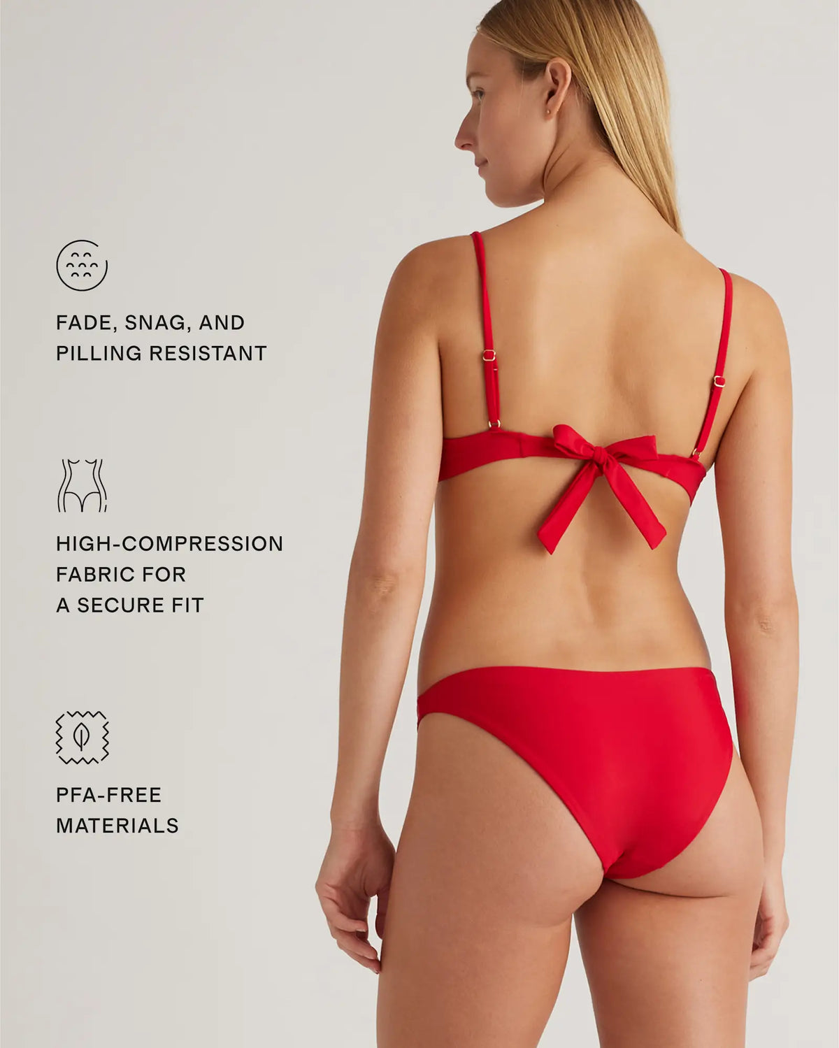 Italian Scoop Neck Bikini Top - US 0822