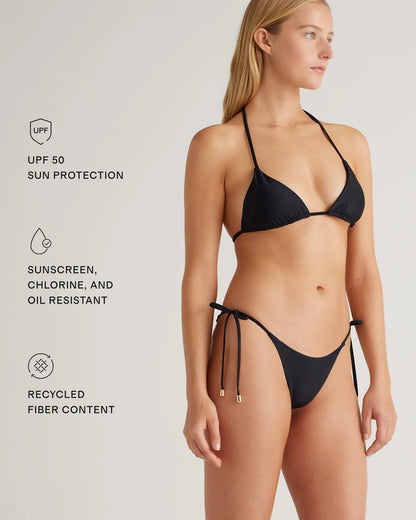 Italian Adjustable Side-Tie Bikini Bottom - US 4926