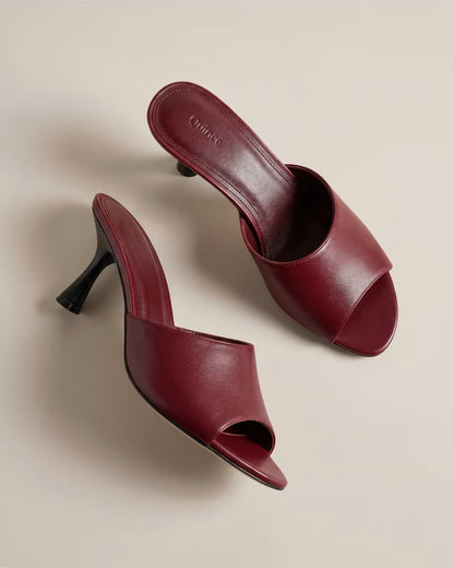 Italian Leather 65mm Stiletto Mule - US 0074