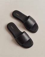 Italian Leather Slide Sandal - US 8461