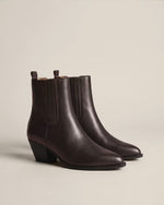 Italian Leather Western Chelsea Ankle Boot - US 9804