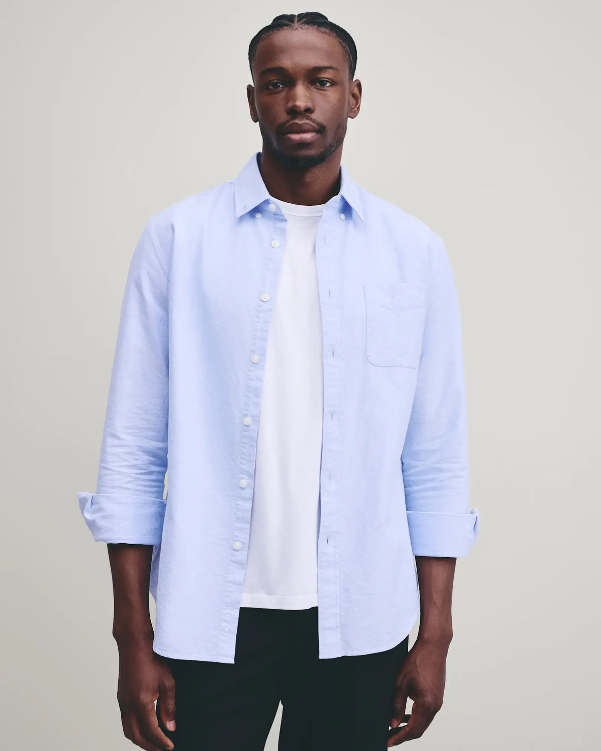 100% Organic Cotton Oxford Shirt - US 5660