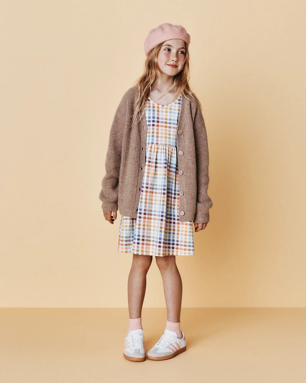 Washable Cashmere Oversized Fisherman Cardigan - US 7774