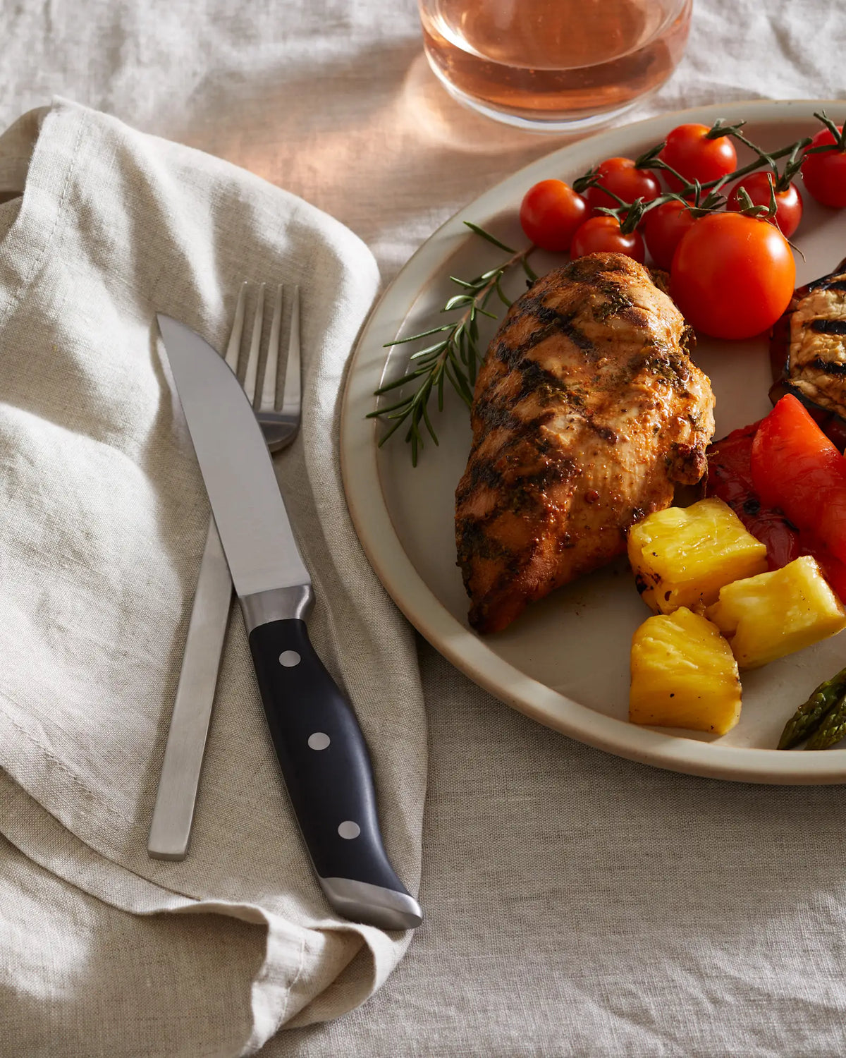 German Stainless Steel Steak Knife, Set of 4 - US 3131
