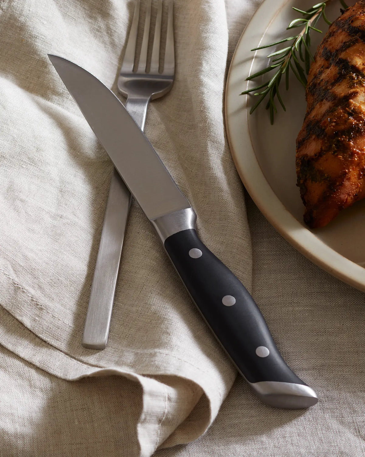 German Stainless Steel Steak Knife, Set of 4 - US 3131