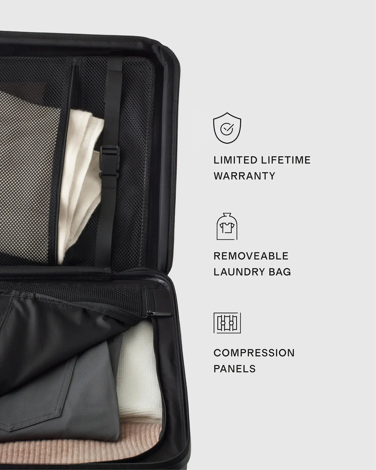 Front Pocket Carry-On Suitcase - US 1586