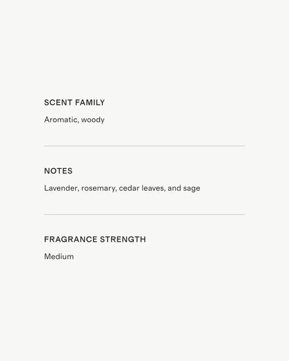 Lavender Cedar Candle - US 7899
