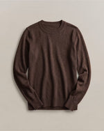 Lightweight Cotton Cashmere Crew Sweater - US 6316