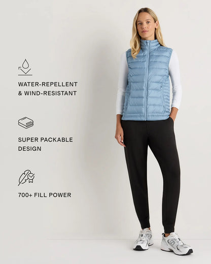 Lightweight Down Packable Puffer Vest - US 1836