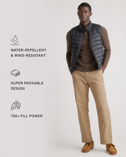 Lightweight Down Packable Puffer Vest - US 7934