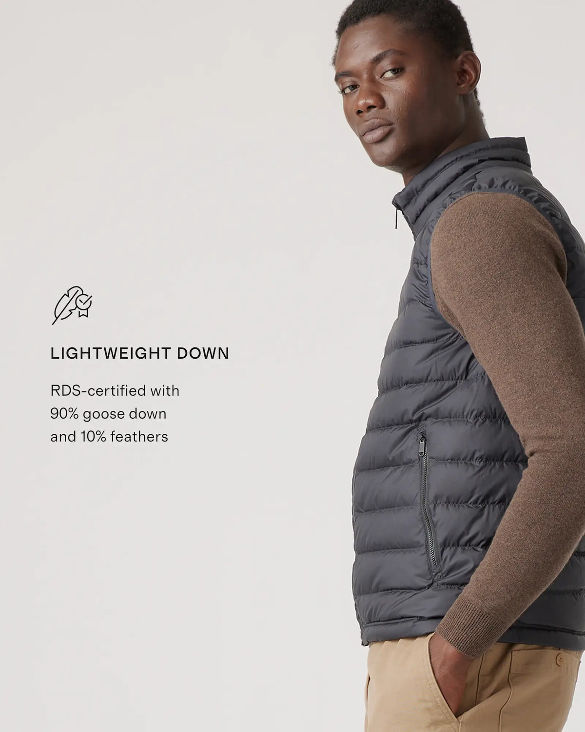 Lightweight Down Packable Puffer Vest - US 7934