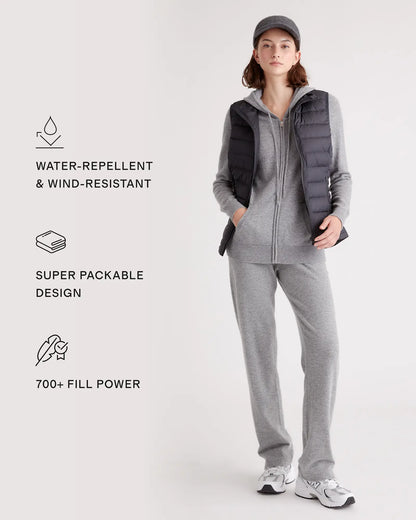 Lightweight Down Packable Puffer Vest - US 1435
