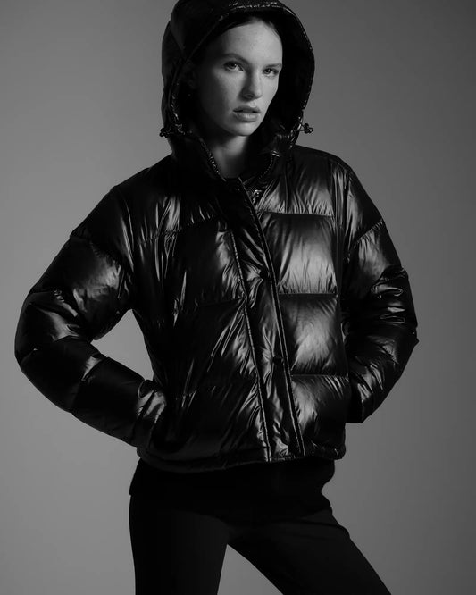 Responsible Down Cropped Puffer Jacket - US 4378