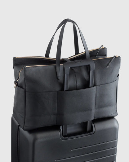 Italian Leather Triple Compartment Weekender - US 2046
