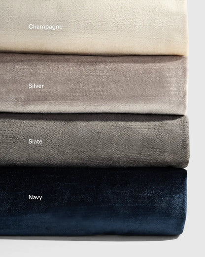 Luster Velvet Room Darkening Curtain - Single Panel - US 8610