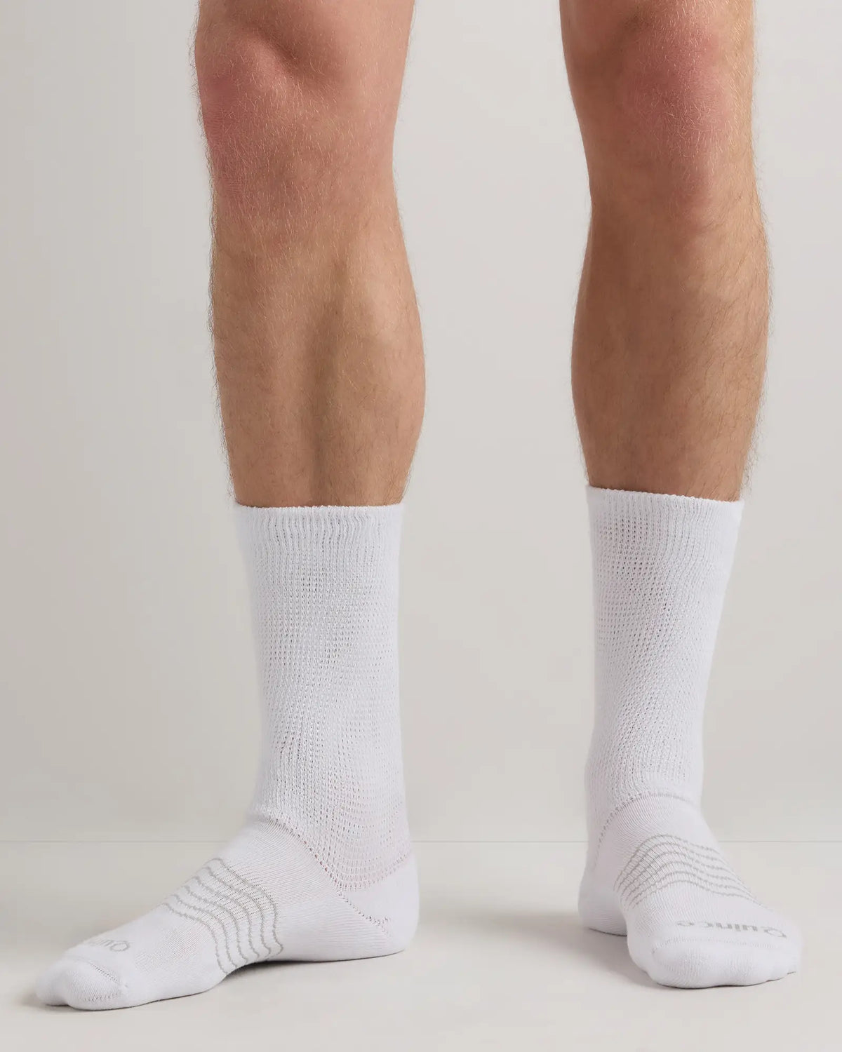 Everyday Cotton Targeted Stretch Crew Socks (4-Pack) - US 8025