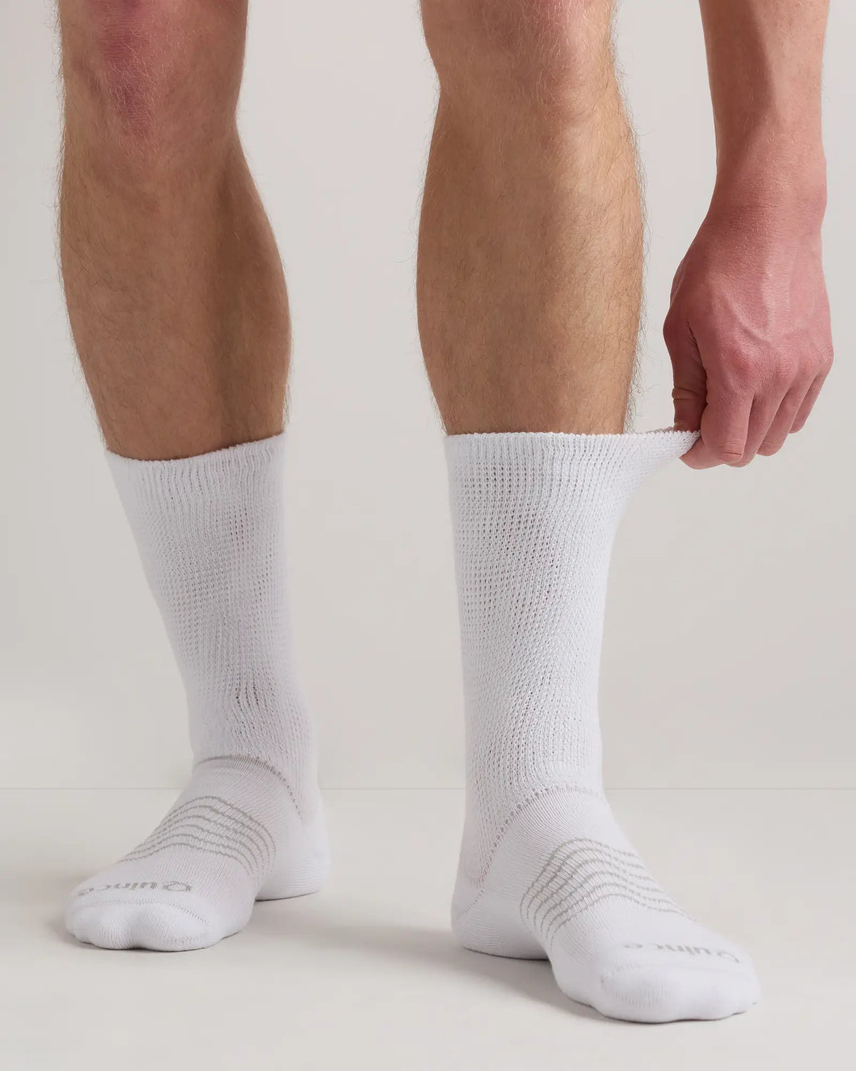 Everyday Cotton Targeted Stretch Crew Socks (4-Pack) - US 8025
