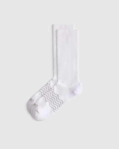Everyday Cotton Targeted Stretch Crew Socks (4-Pack) - US 8025