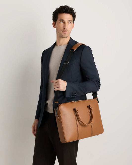 Italian Saffiano Briefcase - US 6146
