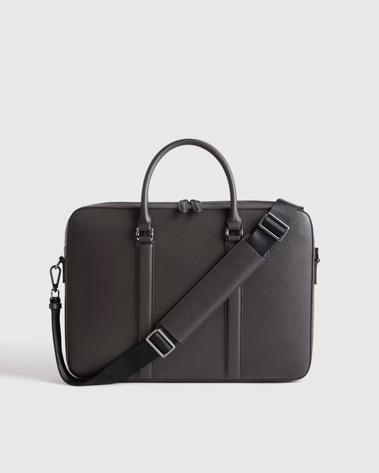 Italian Saffiano Briefcase - US 9923